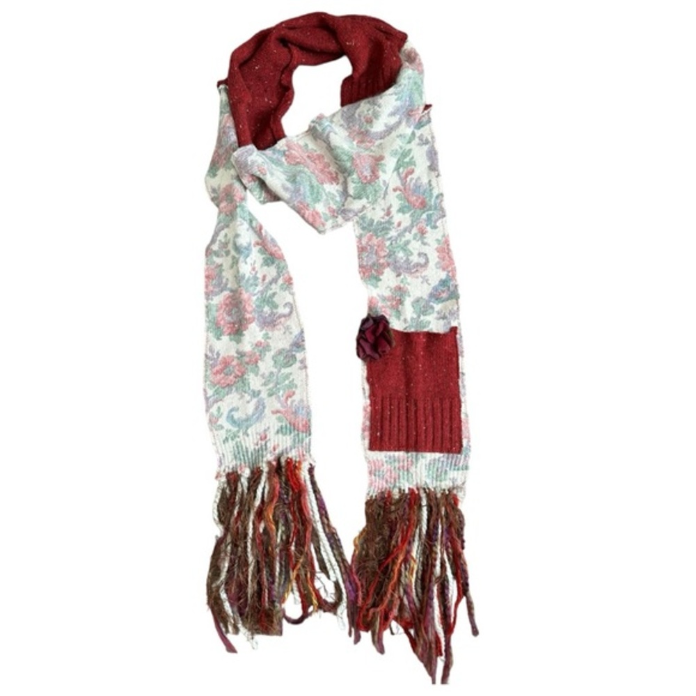 Patchwork Shabby Chic Scarf Mori Girl Scarf Neck Wrap